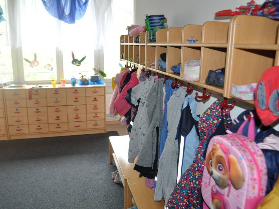 Garderobe Chinderhuus Ebnit